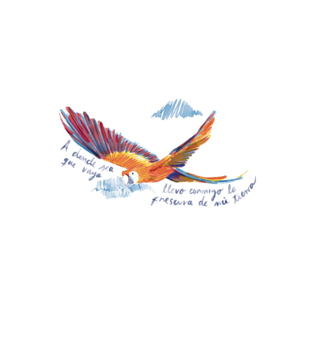 Sweat sans capuche Unisex Guacamaya