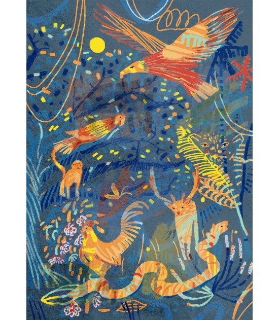 T-shirt Féminin Animales