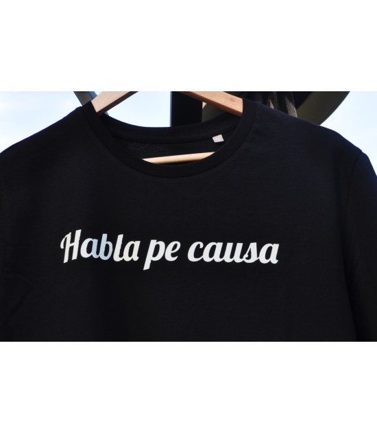 T-shirt Féminin Habla pe causa