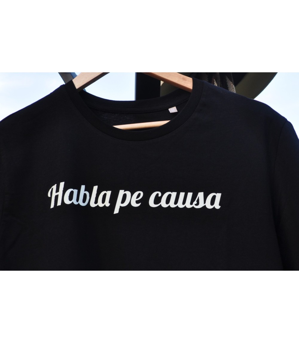 T-shirt Féminin Habla pe causa