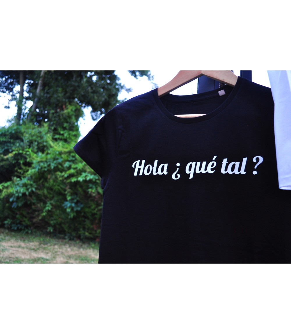 T-shirt Féminin Hola ¿Qué tal?