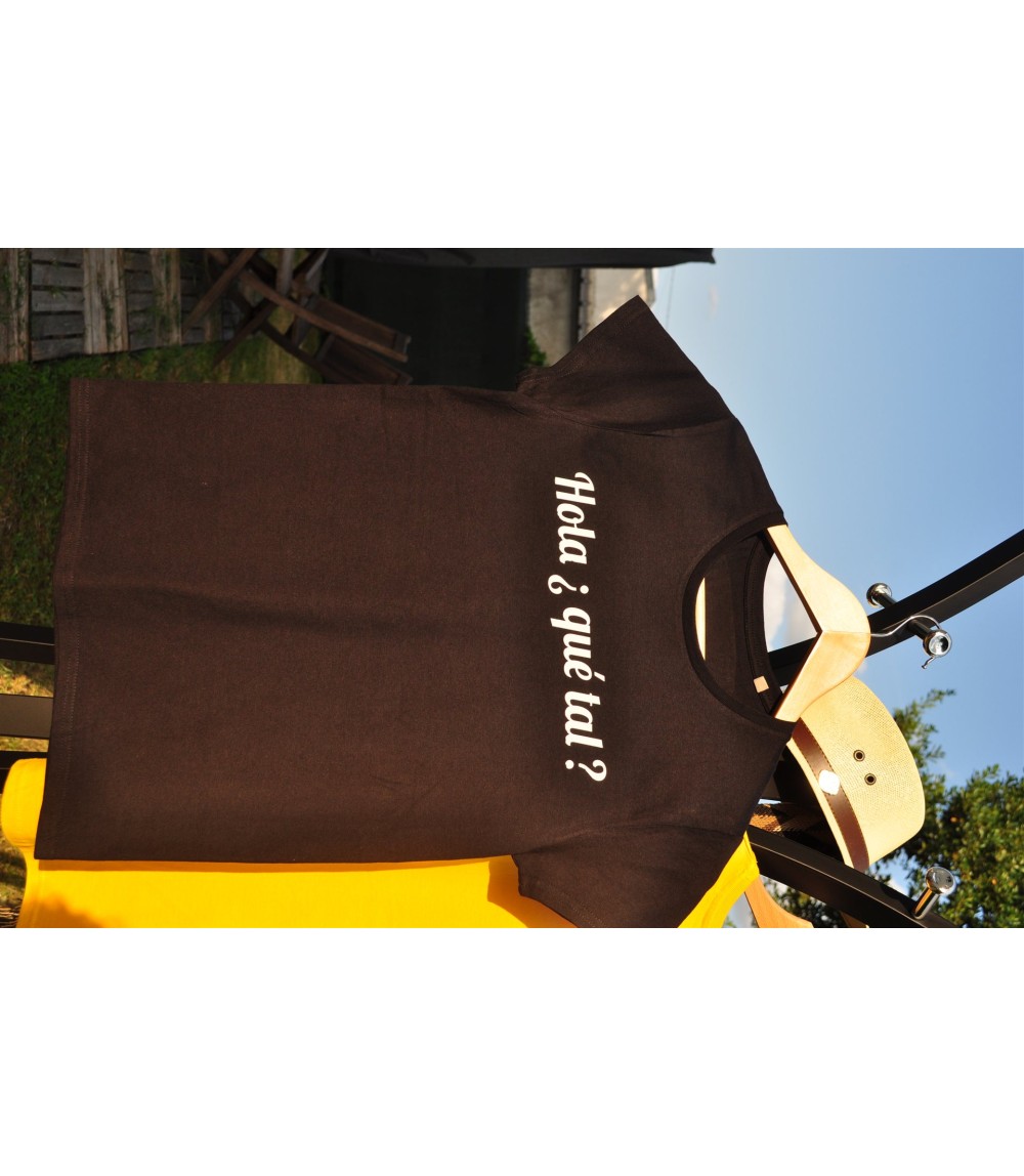 T-shirt Féminin Hola ¿Qué tal?