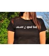 T-shirt Féminin Hola ¿Qué tal?
