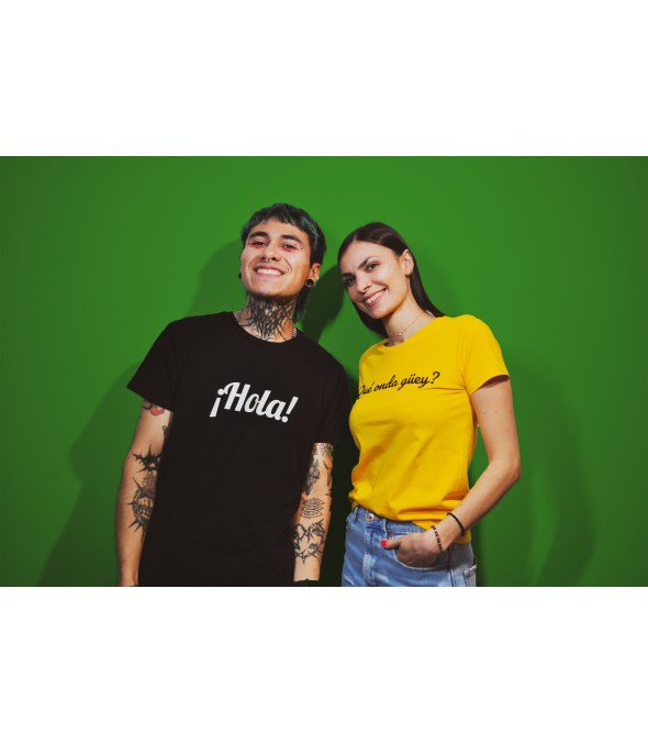 T-shirt Féminin ¿Qué onda güey?