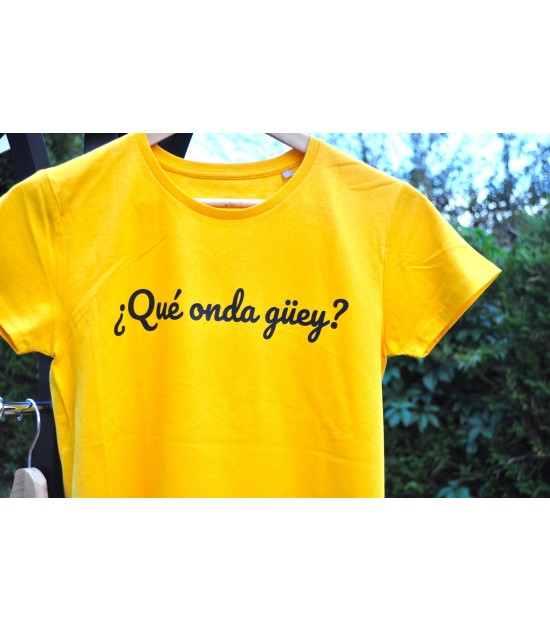 T-shirt Féminin ¿Qué onda güey?