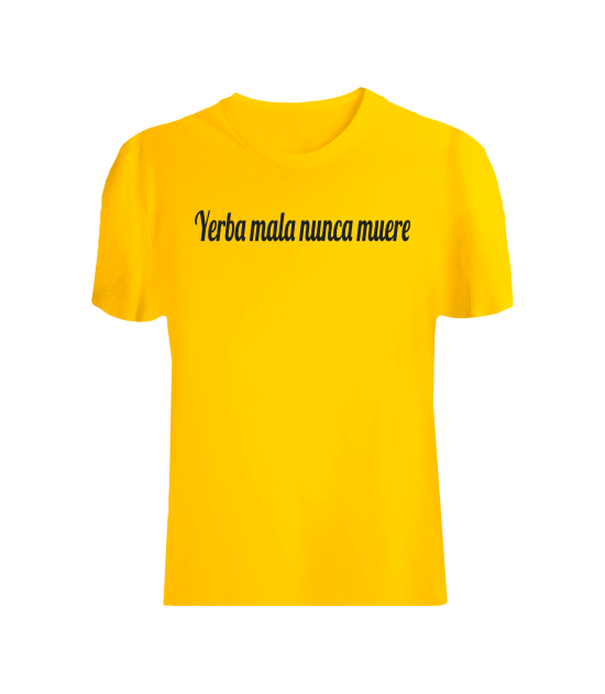 T-shirt Unisex Yerba mala