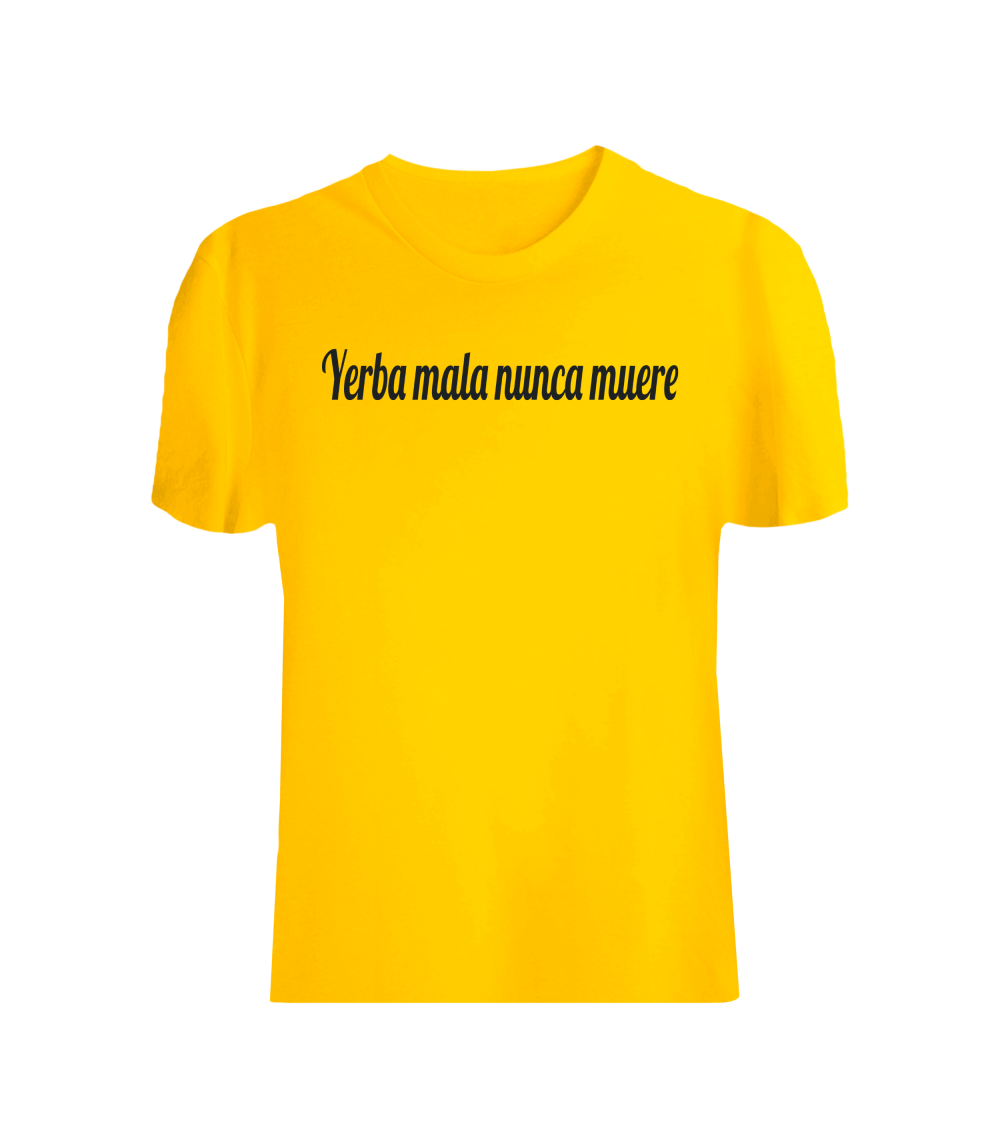 T-shirt Unisex Yerba mala