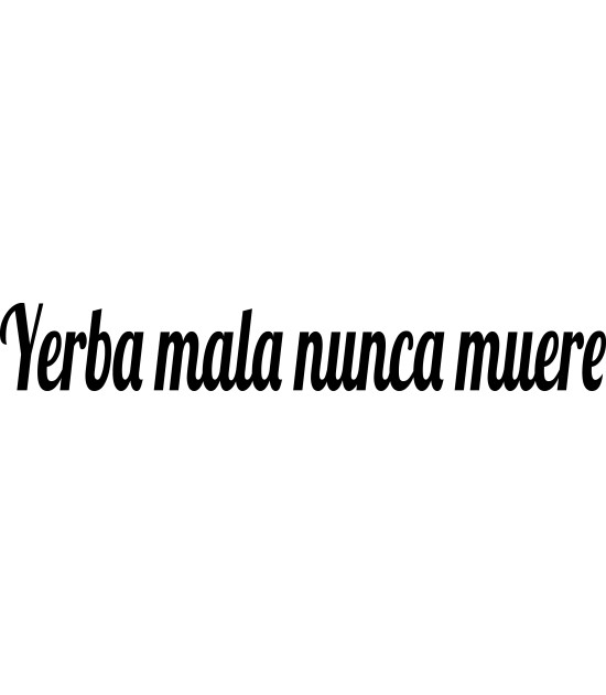 T-shirt Féminin Yerba mala