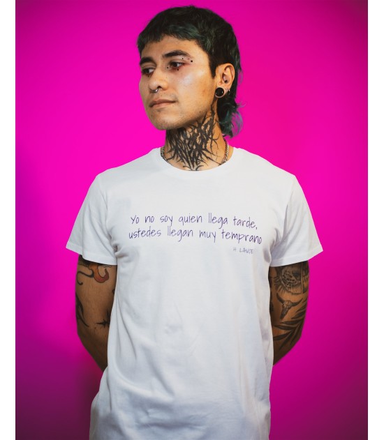 T-shirt Llegan tarde
