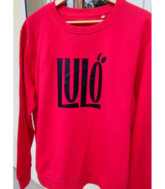 Sweat sans capuche Lulo noir